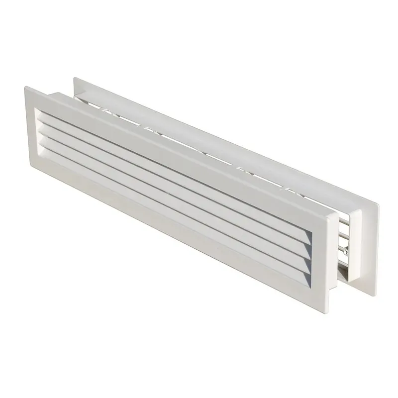 GRIGLIA AEREAZIONE MM 480X98 PLASTICA BIANCA Koop Online