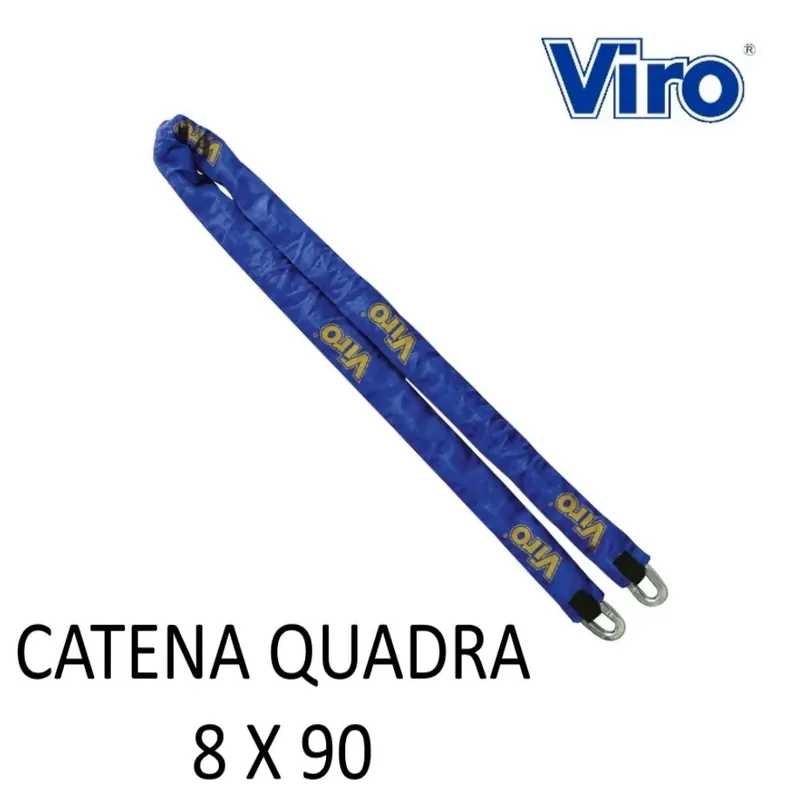 Superprijs CATENA VIRO CM.90 A SEZIONE QUADRA DA MM.8 CON STOFFA