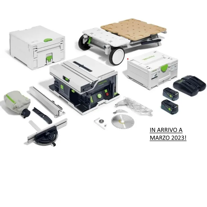Koop Vandaag SEGA DA BANCO FESTOOL BATTERIA CSC SYS 50 EBI SET