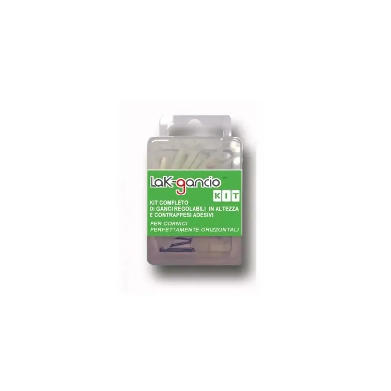 Op = Op LAK-GANCIO KIT CONFEZ CON 3 GANCI E 12 CONTRAPESI -OFFERTA-
