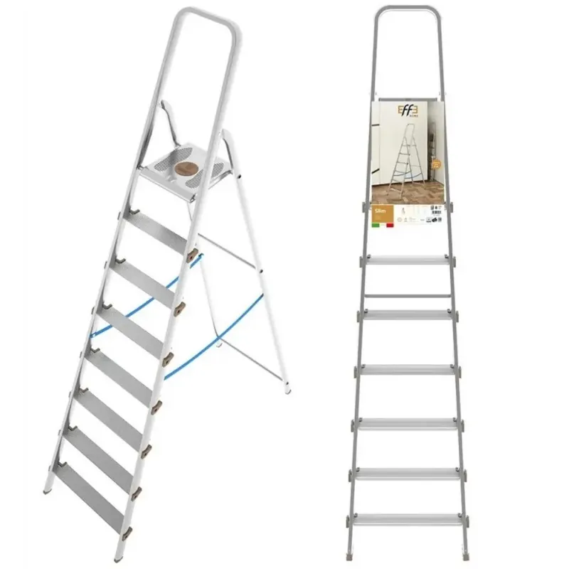 SCALA CASA EFFE SLIM ALLUMINIO 8 GRADINI OFFERTA Direct Beschikbaar