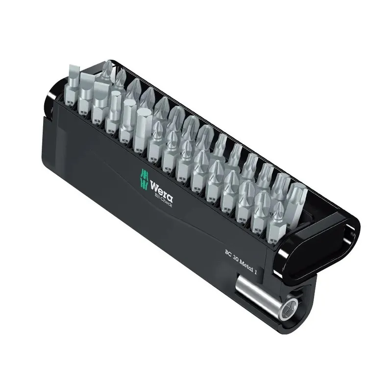SET INSERTI WERA BIT CHECK 30 METAL 1 -PROMO- Gereduceerde Prijs