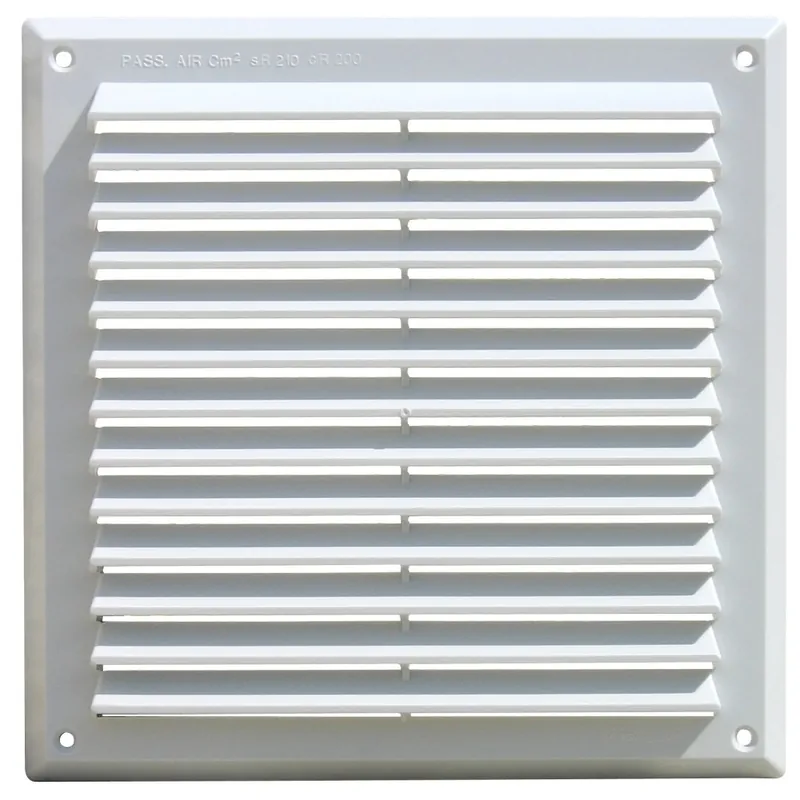GRIGLIA AEREAZIONE MM 227X227 PLASTICA BIANCA Veilige Betaling
