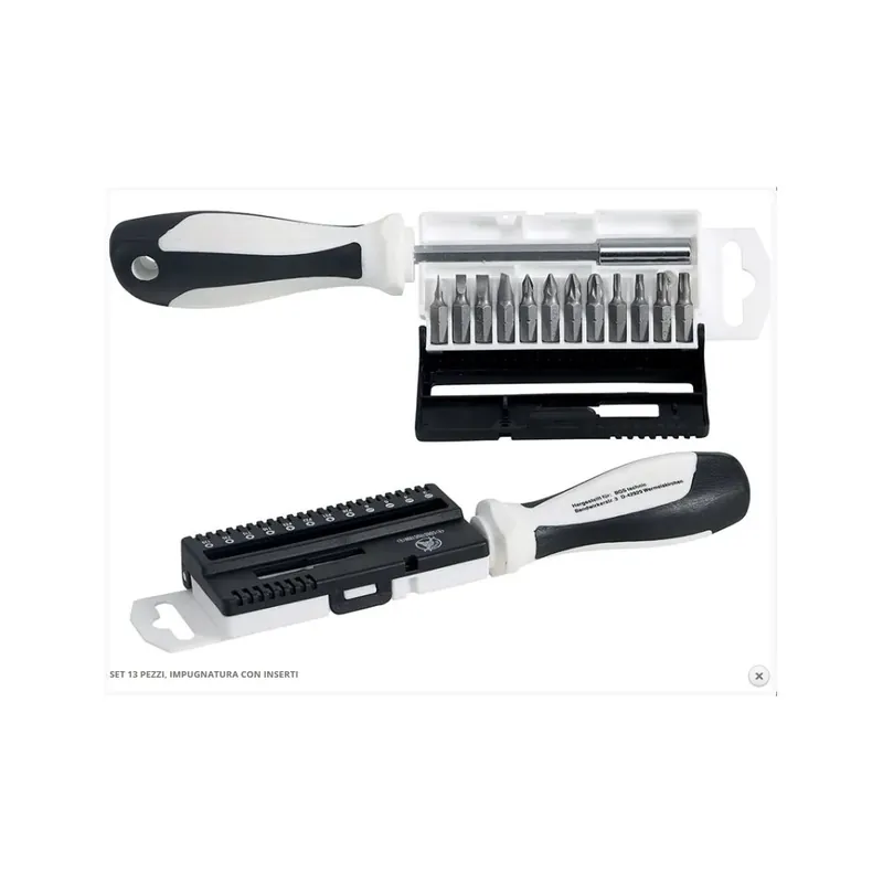 Aanbieding CACCIAVITE PORTAINSERTI FERMEC CON SET INSERTI 13 PZ