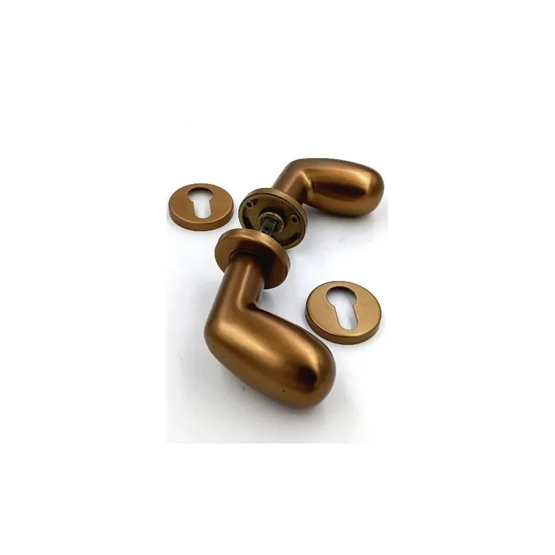 Populair Coppia Pomolo GPB Pigna Alluminio Anodizzato Bronzo Foro Yale