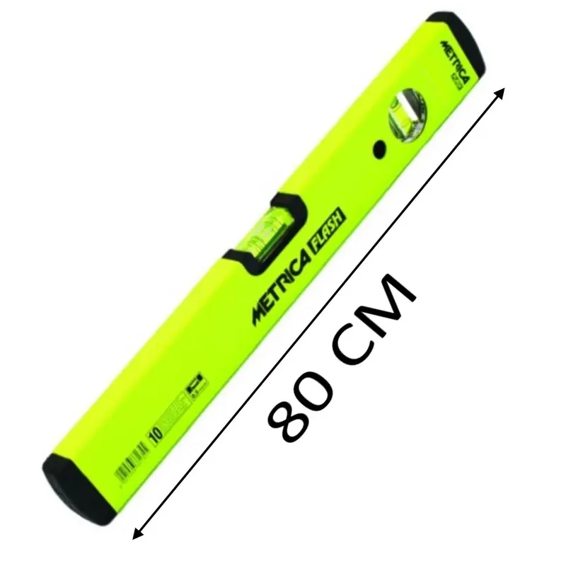 Laatste Kans LIVELLA METRICA FLASH GIALLA 2 FIALE CM.80 -PROMO-