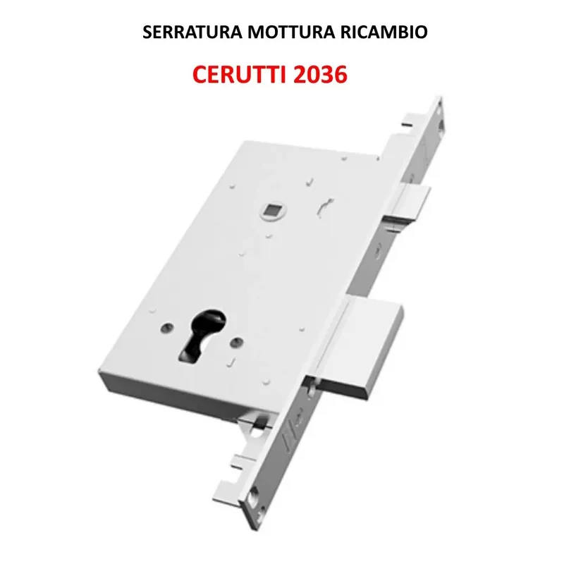 Favoriet SERRATURA MOTTURA 89B851W000 A CILINDRO EUROPEO RICAMBIO CERUTTI 2036