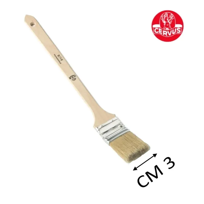 Seizoensaanbieding PENNELLO PER RADIATORI CM.3 CON MANICO IN LEGNO
