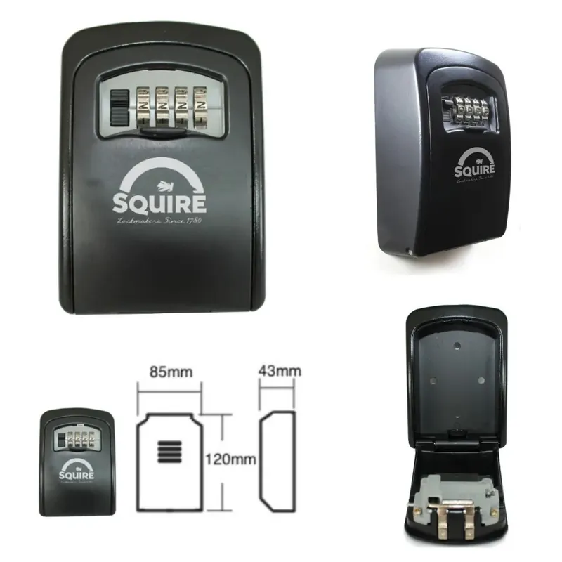 CONTENITORE PER CHIAVI CON COMBINAZIONE A 4 ROTELLE SQUIRE KEYKEEP OFFERTA Direct Beschikbaar