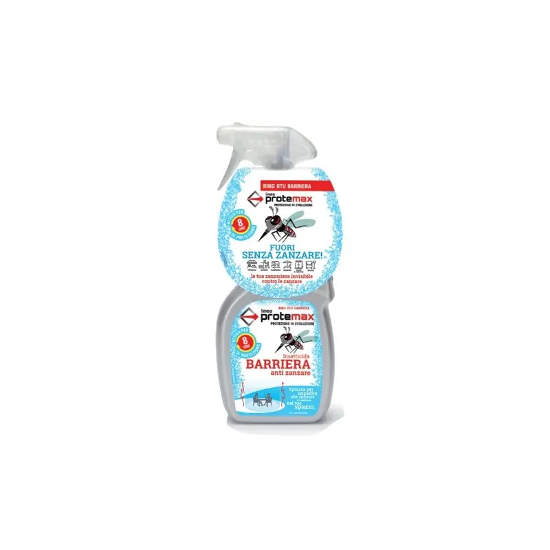 Superprijs INSETTICIDA BARRIERA ANTIZANZARA IN VAPORIZZATORE DA 500 ML PROTEMAX -OFFERTA-