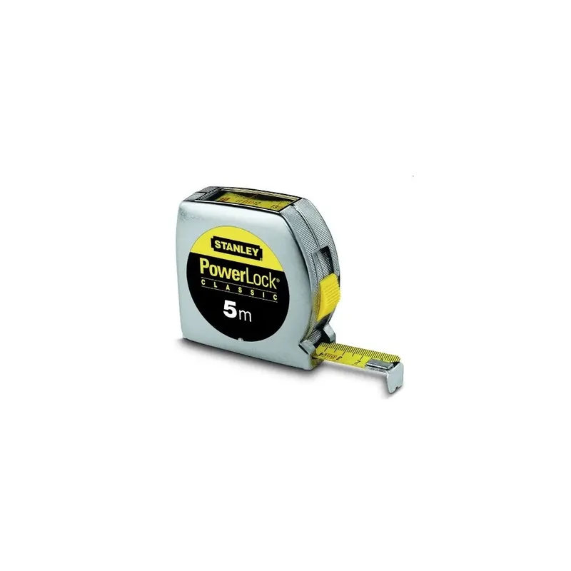 FLESSOMETRO STANLEY POWERLOCK LETTURA DIRETTA 0-33-932 NASTRO MT. 5 X 19 MM -OFFERTA- Beperkt Aanbod