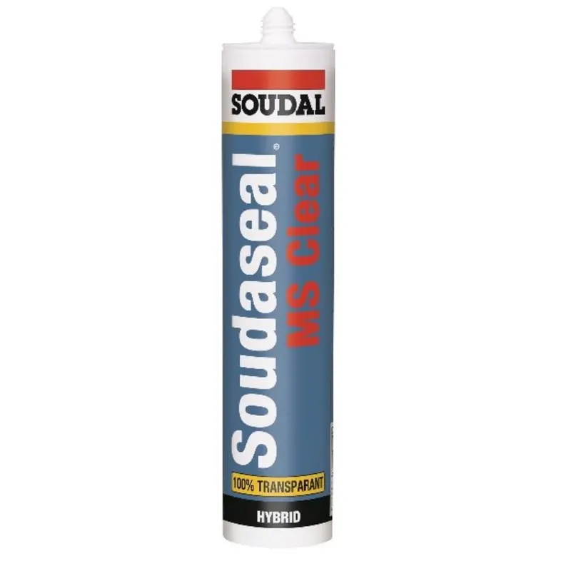 SILICONE SOUDAL CRISTALLINO MS CLEAR 290 ml Lage Kosten