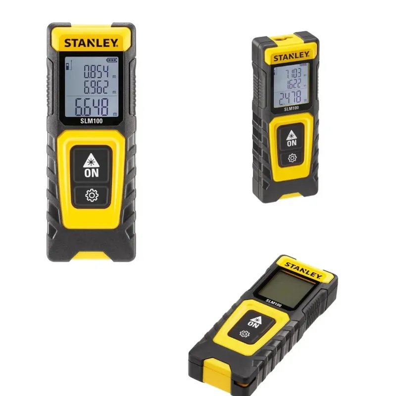 MISURATORE DI DISTANZA LASER STANLEY SLM100 - 30 METRI -PROMO- Favoriet