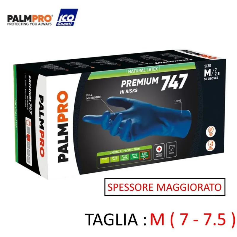 Populair GUANTI LATTICE SPESSI CONFEZ DA 50 PZ- TG.M -OFFERTA