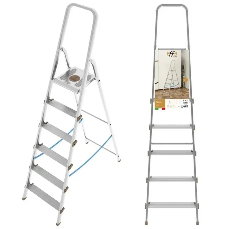 SCALA CASA EFFE SLIM ALLUMINIO 6 GRADINI OFFERTA Uitverkoop