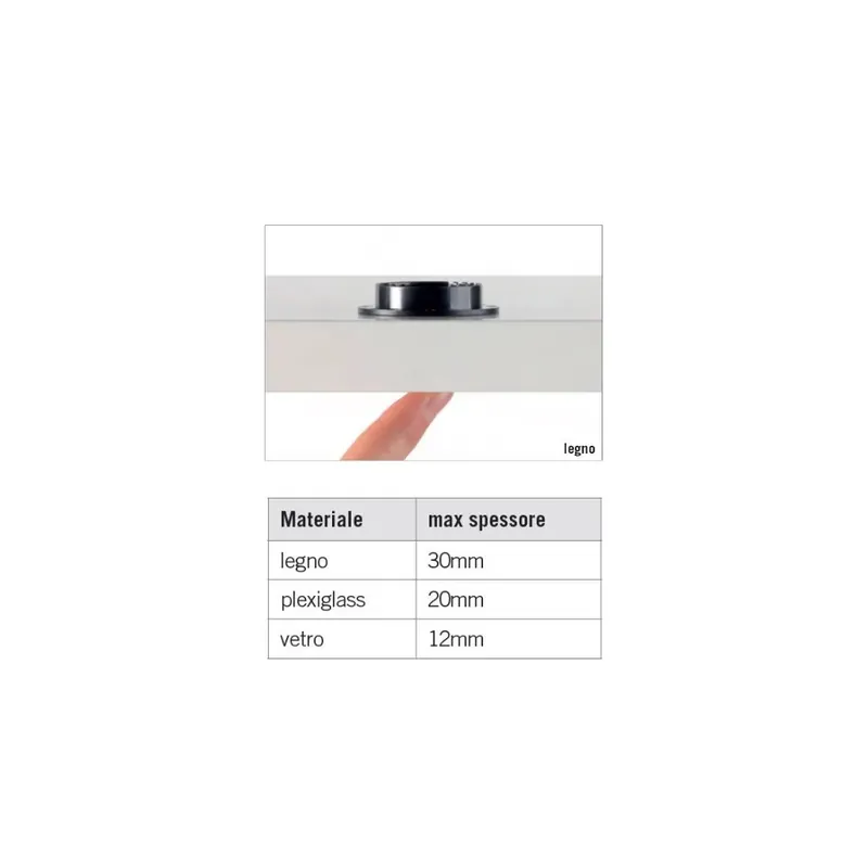 Uitverkoop INTERRUTTORE CAPACITIVO DIMMERABILE CAPSENS DOMUS LINE OFFERTA
