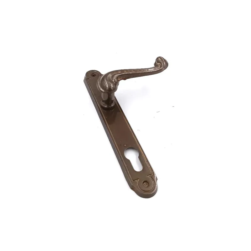 Uitverkoop MANIGLIA GPB BAROCCO FORO YALE SU PLACCA BRUNITO OPACO