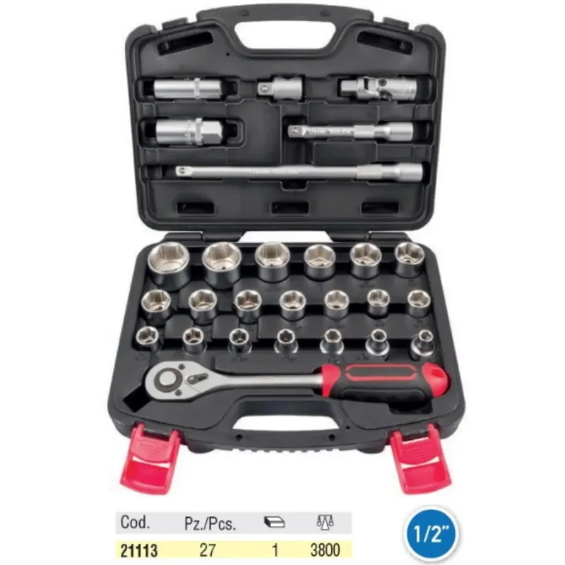 SERIE BUSSOLE OMMA ATTACCO 1/2" (27 PZ) -OFFERTA- Meest Verkocht