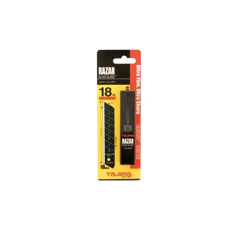 LAME A SPEZZARE RAZAR BLACK DA 18 MM - BLISTER DA 10 PZ -OFFERTA Merkproduct