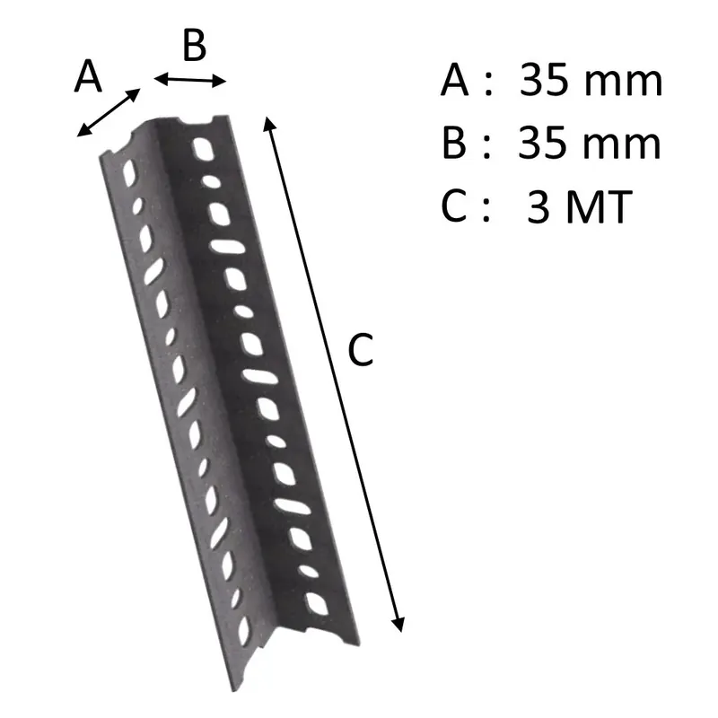 Bestseller MONTANTE ANGOLARE X SCAFFALATURE 35 X 35 MT 3
