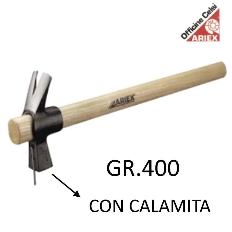 Koopje MARTELLO CARPENTIERE CALAMITATO GR.400 MANICO LEGNO
