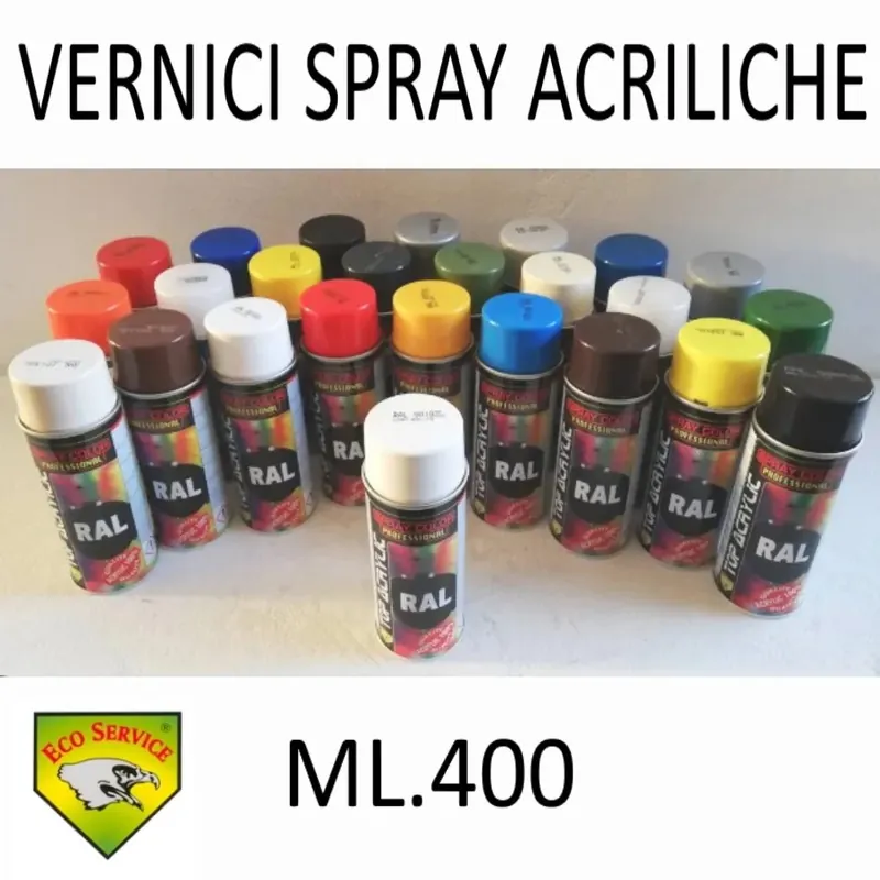 VERNICI SPRAY ACRILICHE DA 400.ML Gereduceerde Prijs