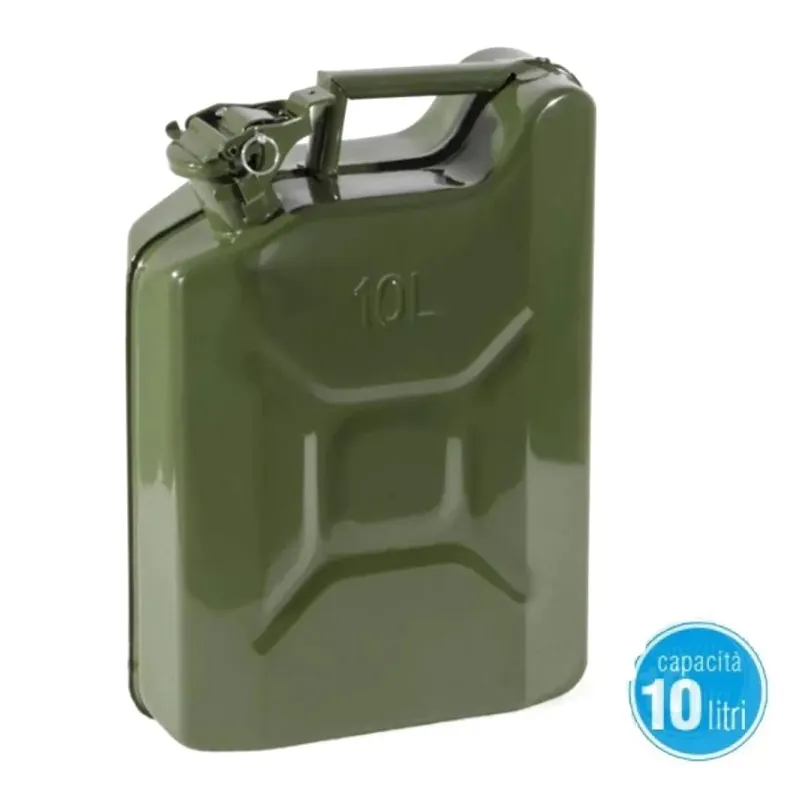 TANICA PER CARBURANTI IN METALLO 10 LITRI Fabrieksprijs