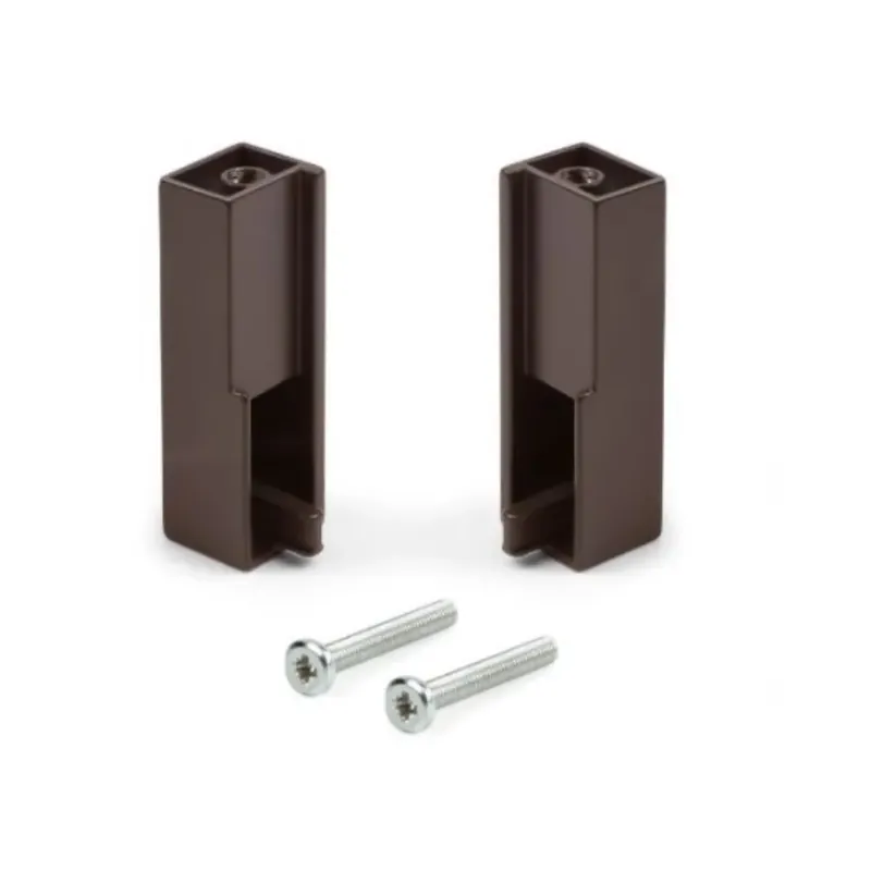 Alleen Vandaag REGGITUBO(DX+SX)PER TUBO RETTANG.MOKA FISS.ALTO