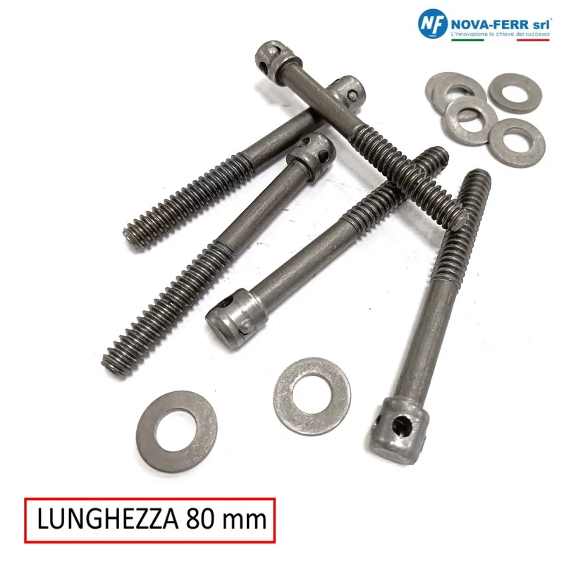 VITE DI GIUNZIONE LUNG. 8 CM PER ARMADIO CON TESTA FORATA Beste Prijs