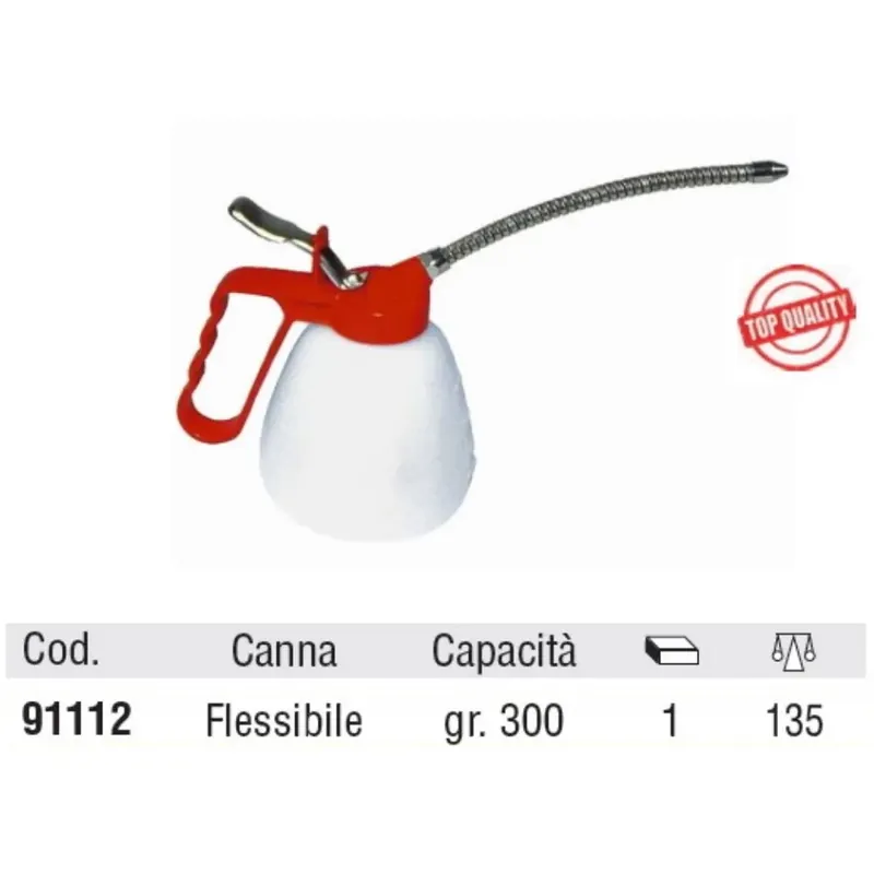 OLIATORE OMMA IN PLASTICA CANNA FLESSIBILE GR.300 Favoriet