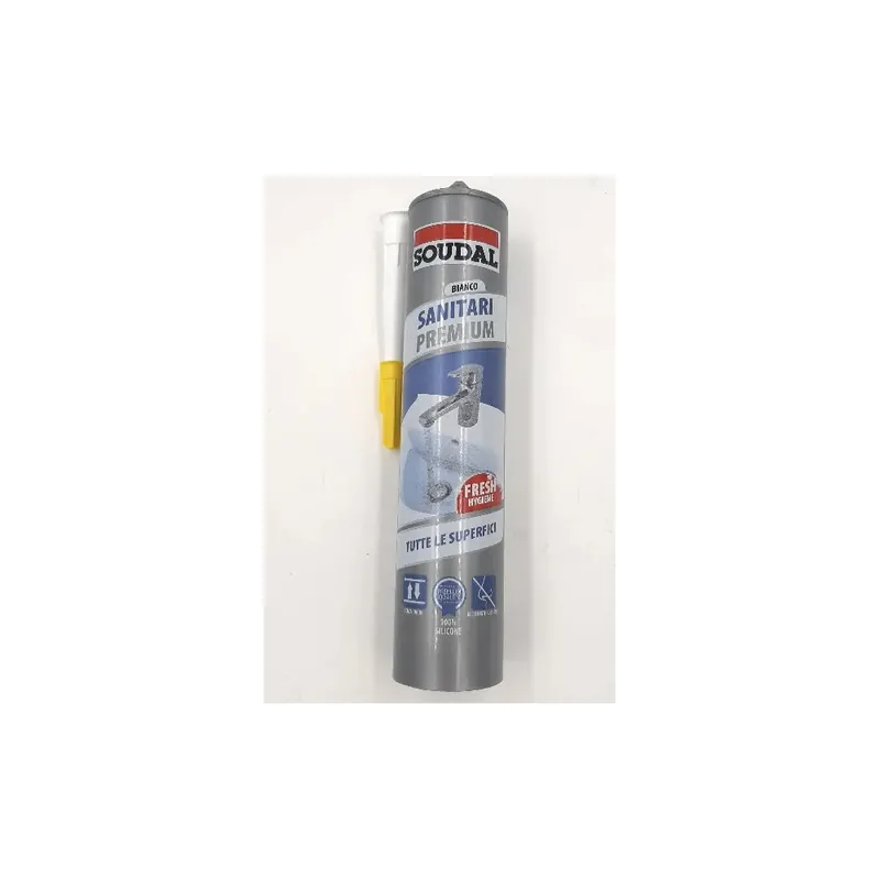 Gecertificeerd SILICONE SOUDAL BIANCO ANTIMUFFA per SANITARI 300ml