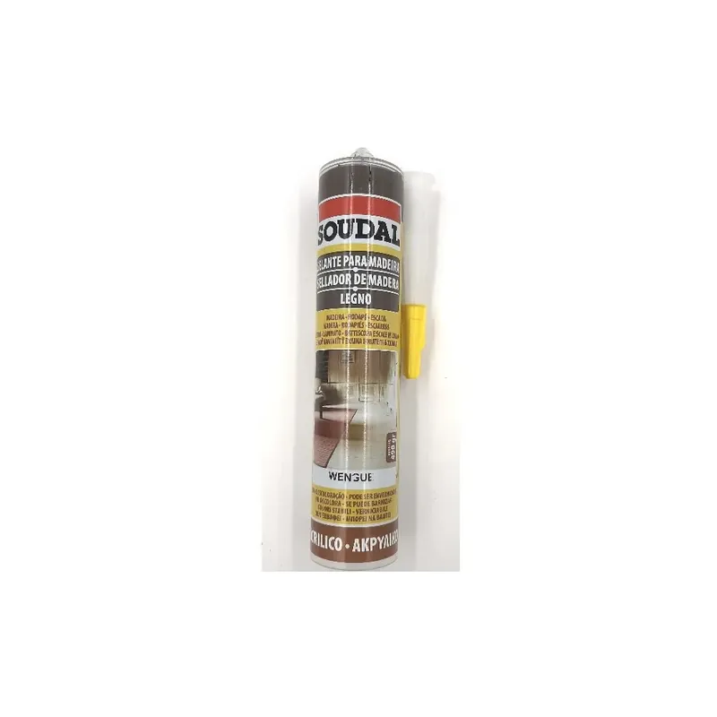 SILICONE SOUDAL ACRILICO / VERNICIABILE WENGE 300 ml Snelle Levering