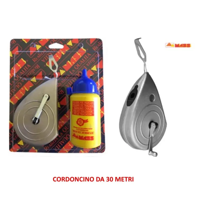 TRACCIATORE 30 METRI IN ALLUMINIO CON POLVERE BLU Fabrieksprijs