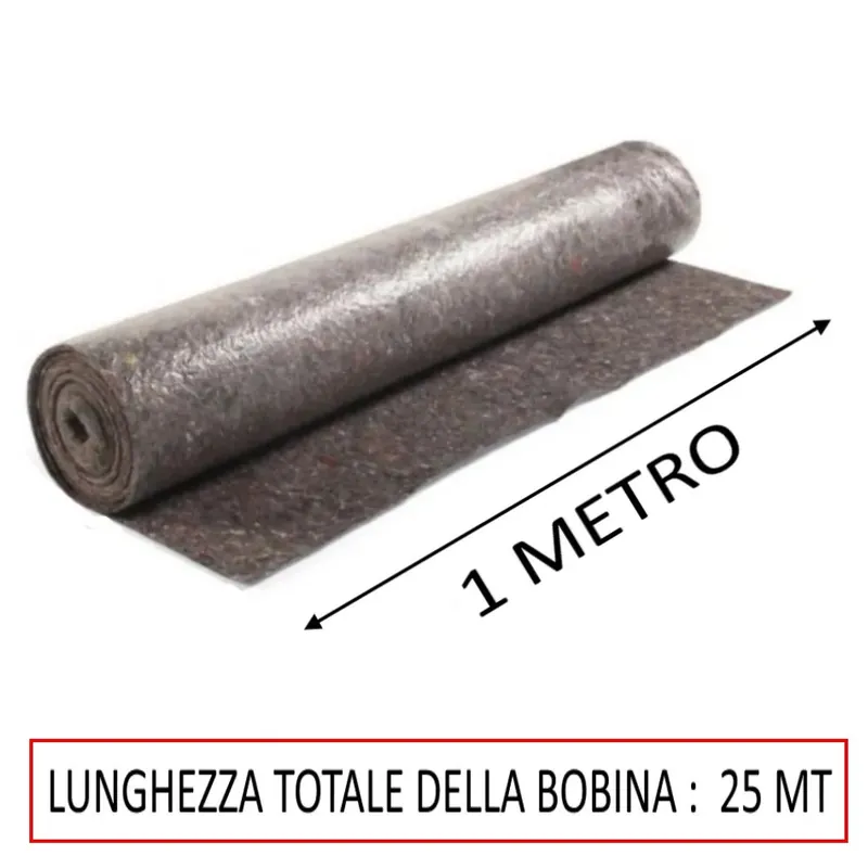 Exclusieve Aanbieding FELTRO ASSORBENTE JOLLY MT.25 X 1.0 MT DI ALTEZZA