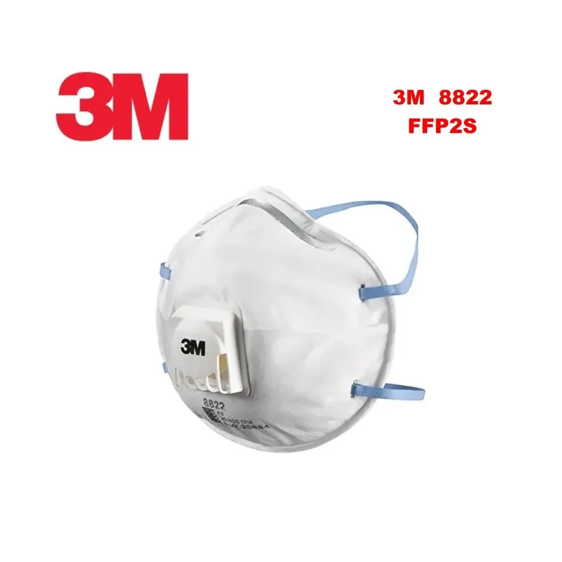 MASCHERA ANTIPOLVERE 3M 8822 FFP2S CON VALVOLA Laatste Versie