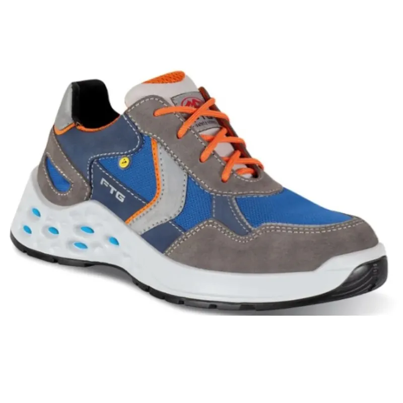 SCARPA ANTINFORTUNISTICA FTG mod.COLOR S1PS SR-ESD -OFFERTA Uitverkoop