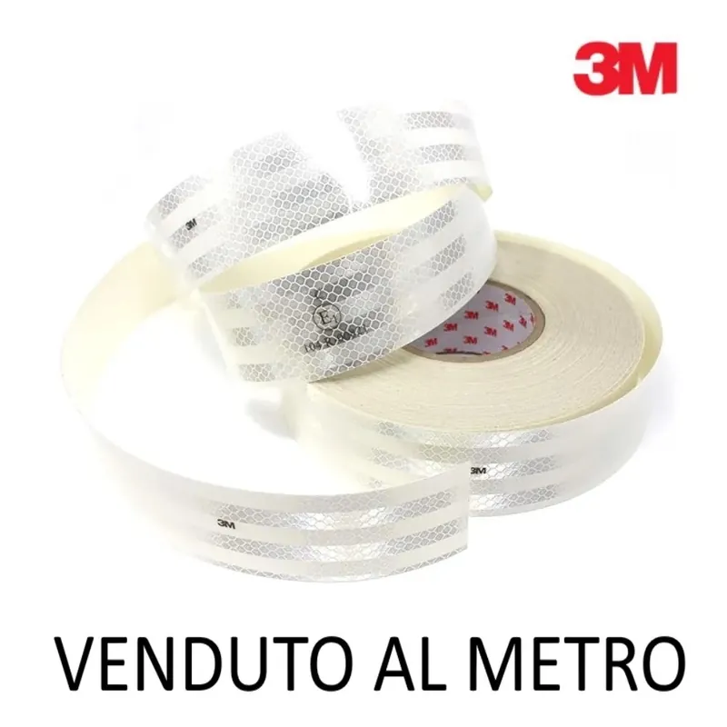 NASTRO 3M CATARINFRANGENTE BIANCO ADESIVO LARGO 55 MM VENDUTO AL METRO Betaalbaar