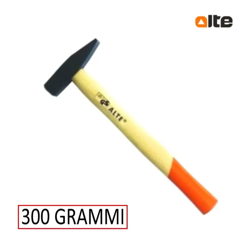 Veilige Betaling MARTELLO DA BANCO ALTE 300 GR CON MANICO IN LEGNO