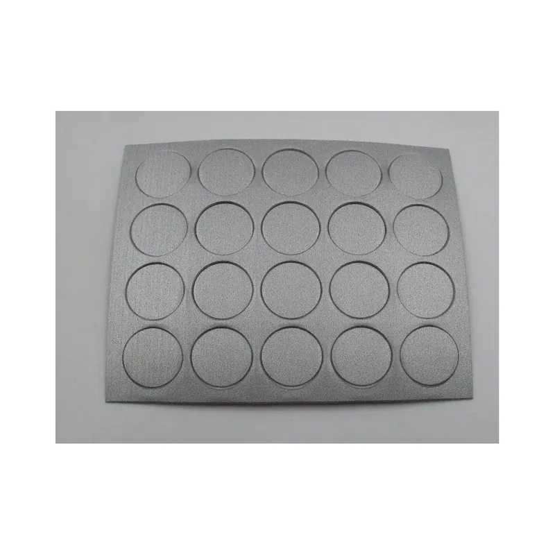 Actieprijs COPRIFORO ADESIVO D.20 ALLUMINIO BLISTER PZ.15