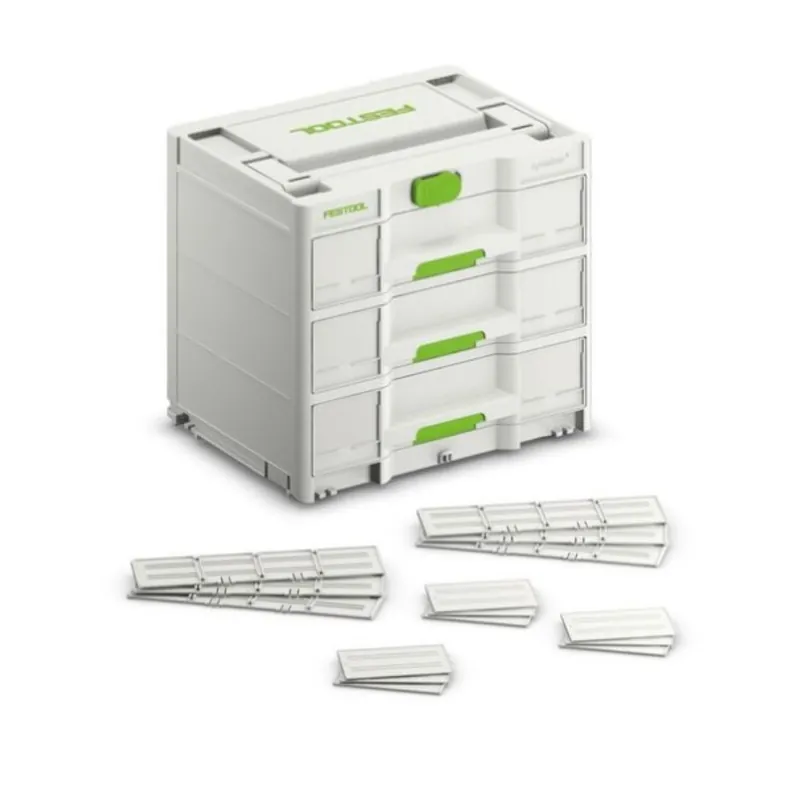 Tijdelijk Beschikbaar SYSTAINER FESTOOL SYS3 SORT/3 CASSETTI