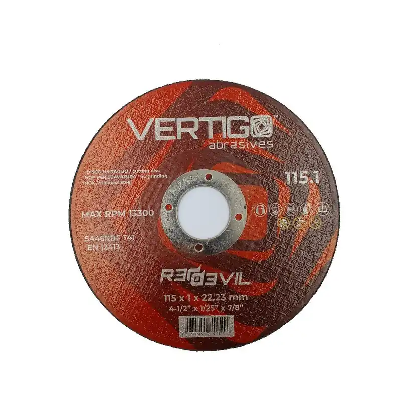 DISCO ABRASIVO VERTIGO RED-DEVIL D.115X1 mm-OFFERTA- Aanbieding