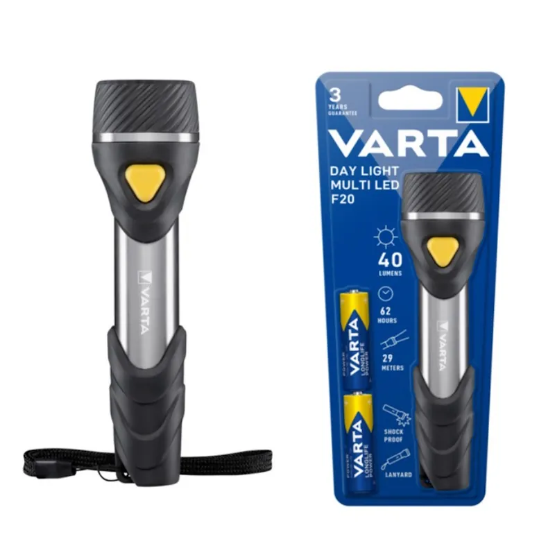 TORCIA VARTA LED ALLUMINIO DAY LIGHT F20 -PROMO- Exclusieve Aanbieding