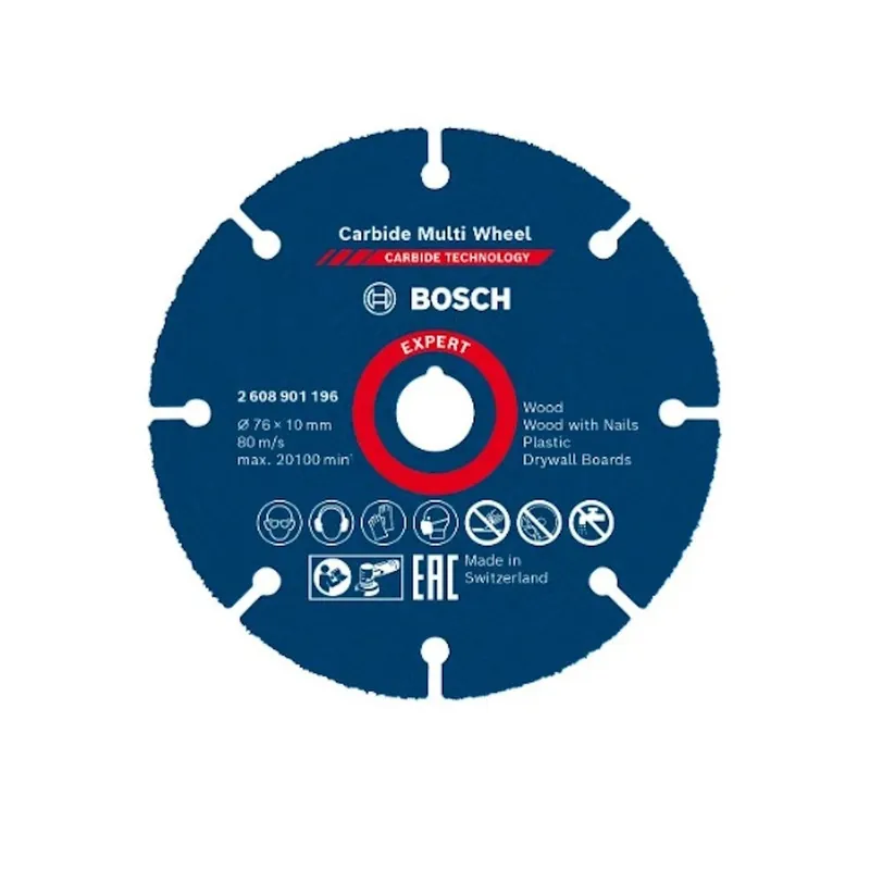 Actieprijs DISCO BOSCH CARBIDE MULTI WHEEL D.76 mm
