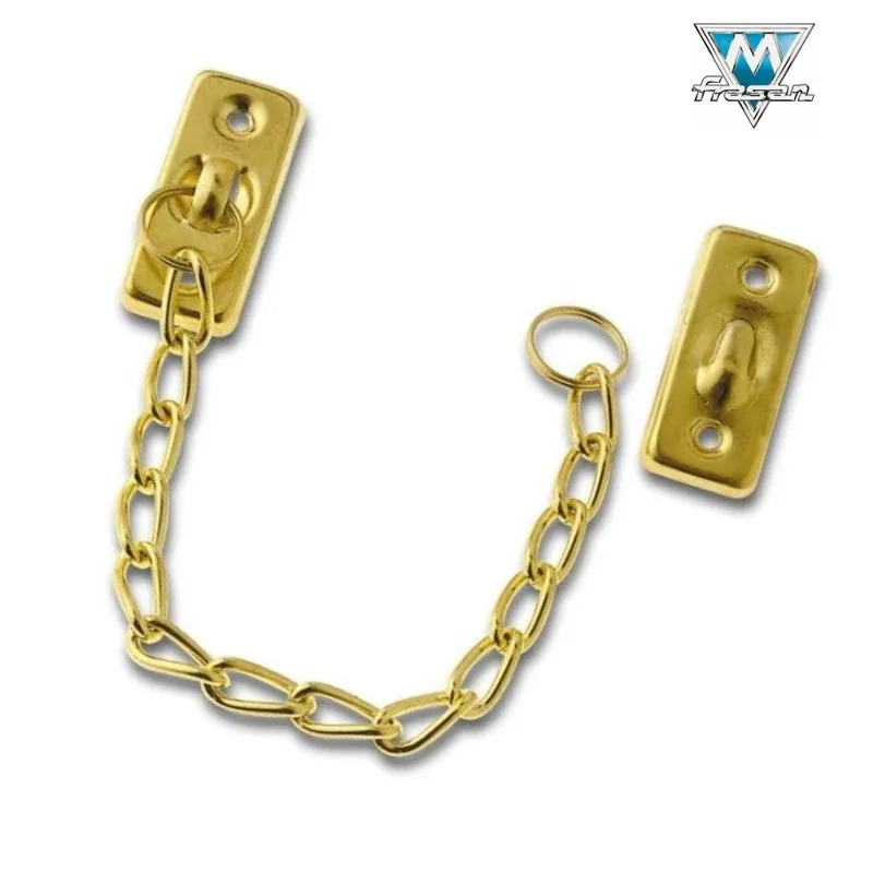 Express Levering CATENA IN OTTONE LUCIDO CON GANCI FUSI