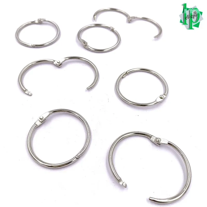 ANELLO PER CHIAVI APRIBILE NICHELATO DIAM.45 MM Fabrieksprijs
