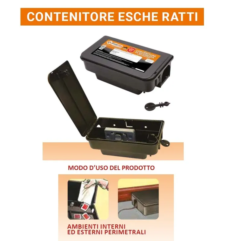 CONTENITORE DI SICUREZZA PER ESCHE RODENTICIDA PROTEMAX -OFFERTA- Nu Kopen