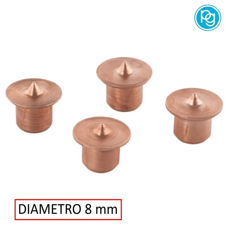 SPINE A CENTRARE DIAMETRO 8 MM (CONF. DA 4 PEZZI) Finale Uitverkoop