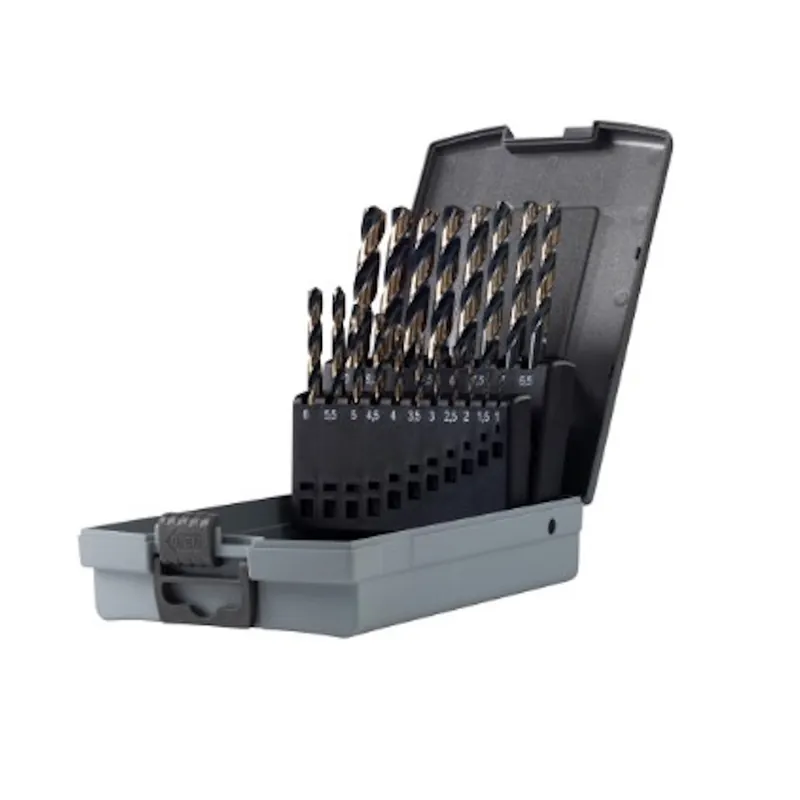 SERIE 19 PUNTE HSS-G da 1-10 mm IN CASSETTA Laatste Versie