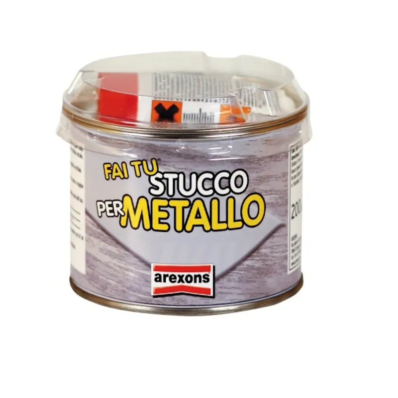 Koop Online STUCCO PER METALLO AREXONS CON CATALIZZATORE BARATTOLO GR. 200 -OFFERTA-