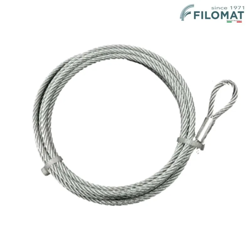 FUNE PER BASCULANTE CON ANELLA DIAM. 4 X 2.5 METRI Populair